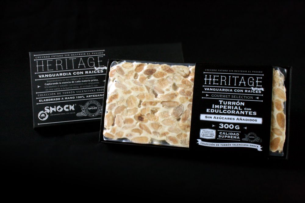 Heritage Imperial Turron bar, with sweeteners (300gr)