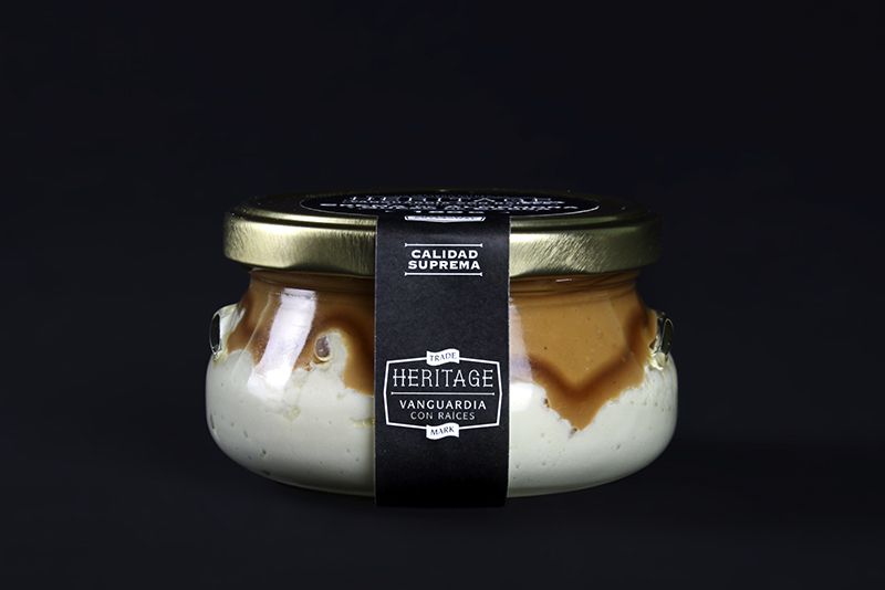Heritage Toasted Almond cream with goat cheese 180gr